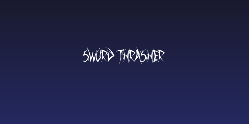 Sword Thrasher Social Header