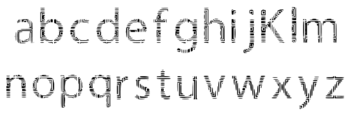 Sword of Circuits-Regular Font LOWERCASE