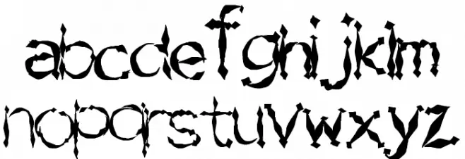 SwordFighting Font UPPERCASE