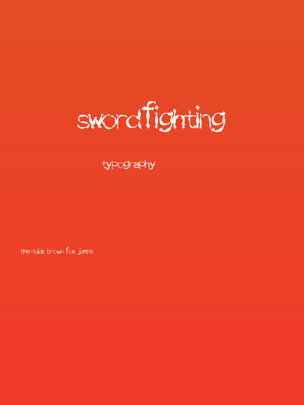 SwordFighting Poster