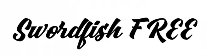 Swordfish FREE  تنزيل الخطوط