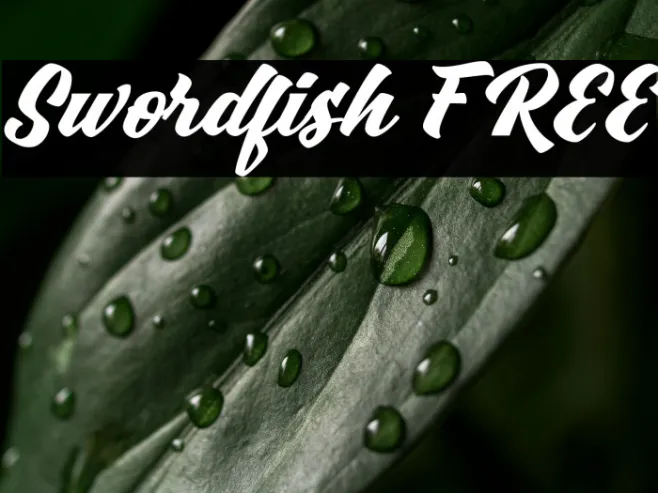 Swordfish FREE Example 3