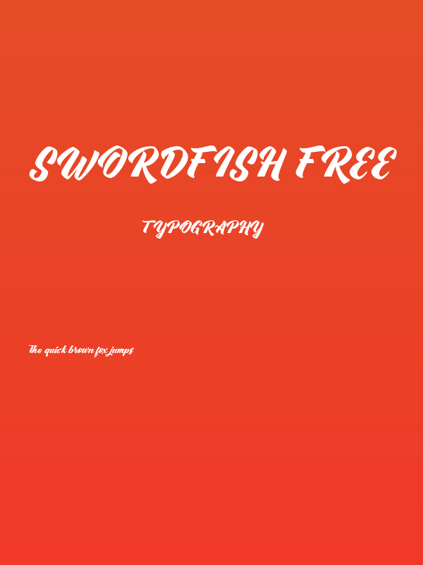 Swordfish FREE Poster