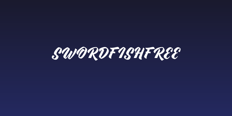 SwordfishFREE Social Header