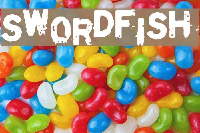 Swordfish Font examples