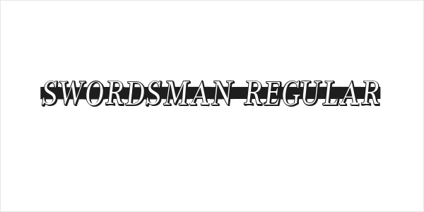 Swordsman Regular Logo