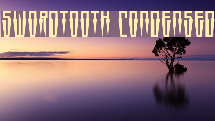 Swordtooth Condensed Example 2