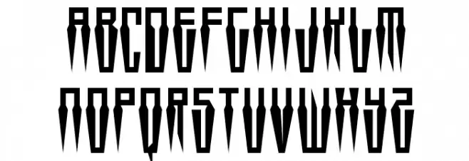 Swordtooth Condensed Fuentes MINÚSCULAS