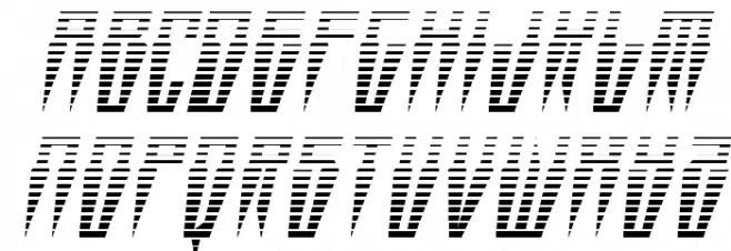 Swordtooth Gradient Italic Шрифта строчной