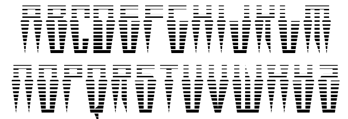 Swordtooth Gradient Font LOWERCASE
