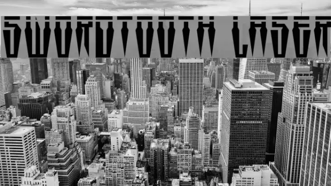 Swordtooth Laser Font examples