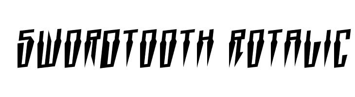 Swordtooth Rotalic  免费字体下载