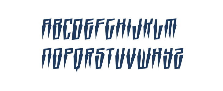 Swordtooth Rotalic Lowercase