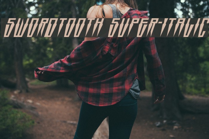 Swordtooth Super-Italic Example 2