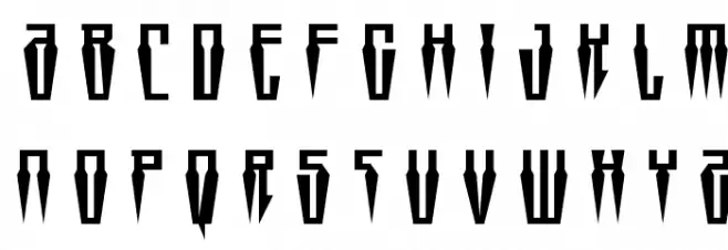 Swordtooth Title Schriftart Groß
