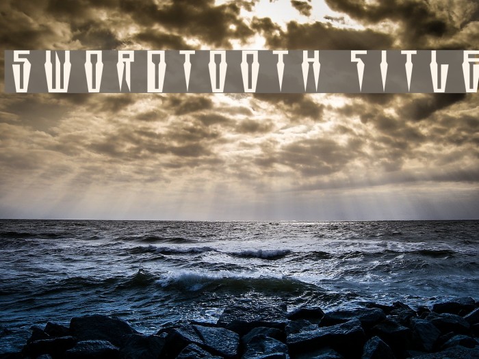 Swordtooth Title Example 2