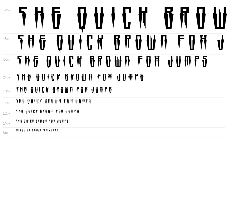 Swordtooth Title Waterfall