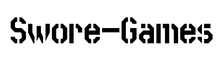 Swore-Games  font caratteri gratis