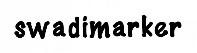 swadimarker  Free Fonts Download