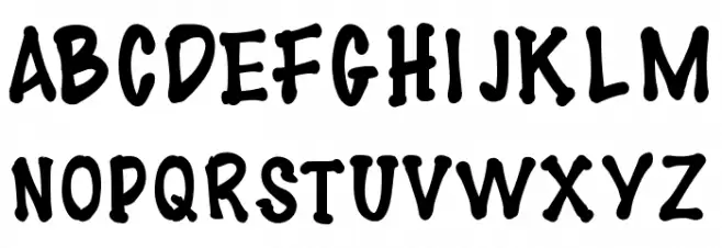 swadimarker Font UPPERCASE