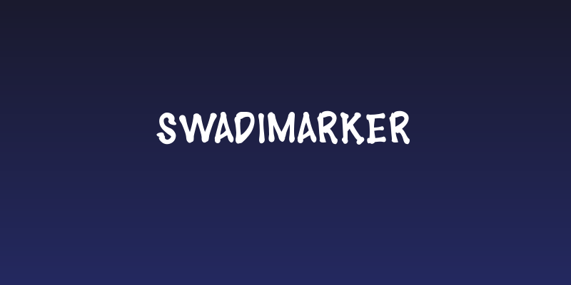 swadimarker Social Header