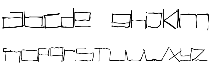 swallow Font LOWERCASE