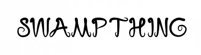 swampthing  नि: शुल्क फ़ॉन्ट्स डाउनलोड