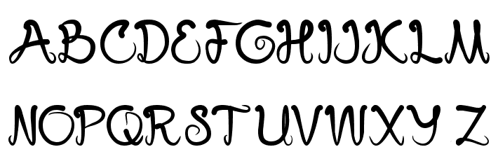 swampthing Font LOWERCASE