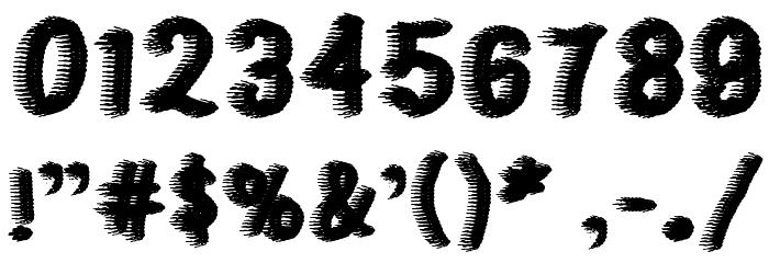sweater Font OTHER CHARS