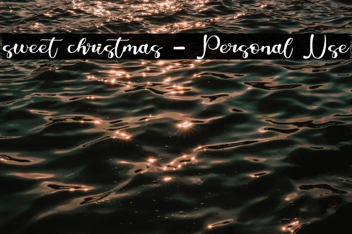 sweet christmas - Personal Use Example 1