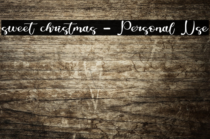 sweet christmas - Personal Use Example 3