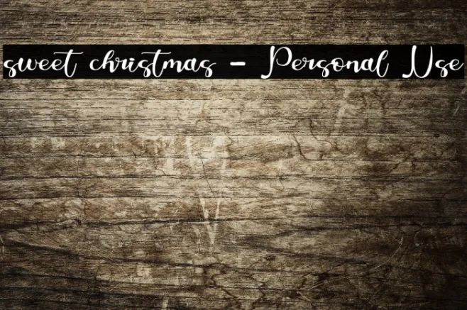 sweet christmas - Personal Use Example 3