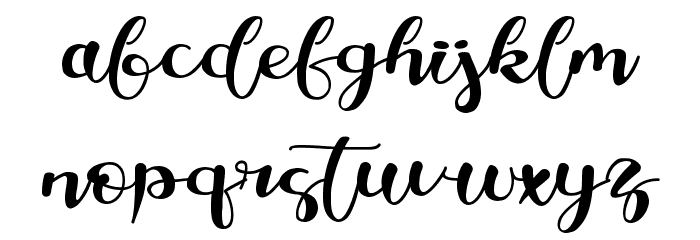 sweet christmas - Personal Use Font LOWERCASE