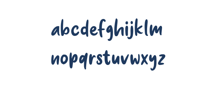 sweet purple Lowercase