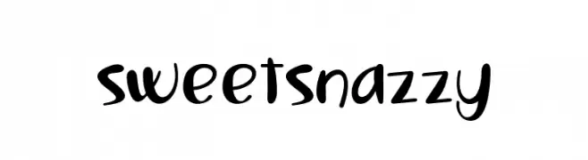 sweet snazzy  Frei Schriftart Herunterladen