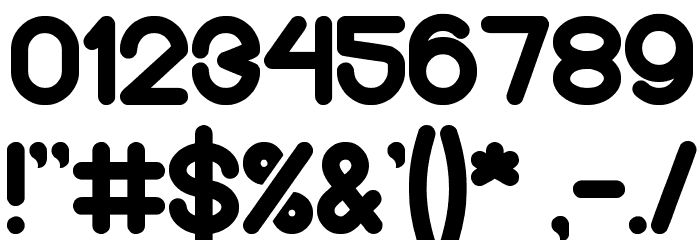 sweetest Font OTHER CHARS