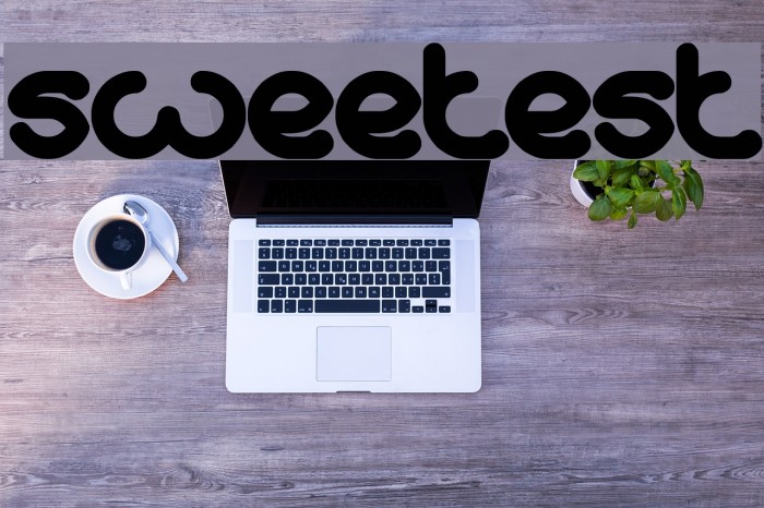 sweetest Font examples