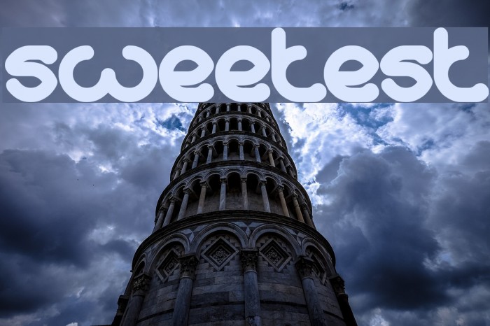 sweetest Font examples