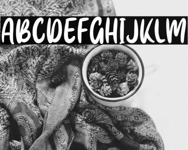 sweetpurple Font examples