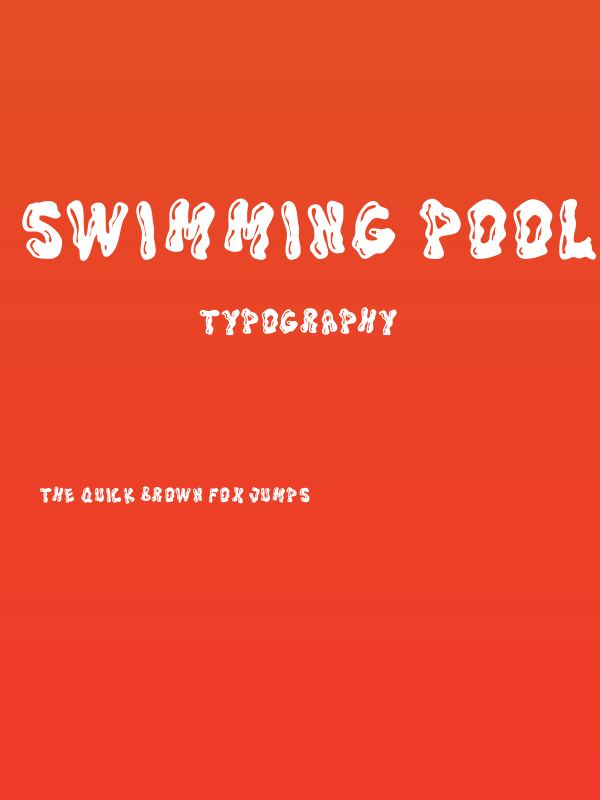 swimming pool demo Poster