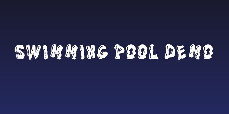 swimming pool demo Social Header
