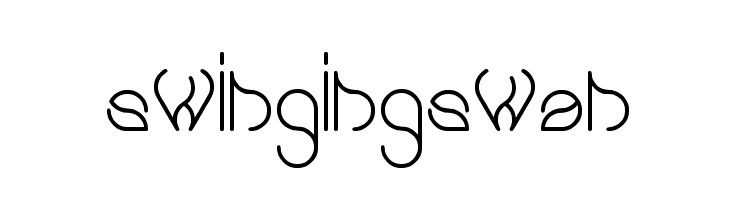 swingingswan  font caratteri gratis