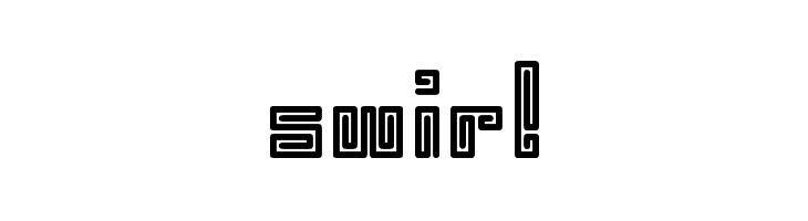 swirl  Free Fonts Download