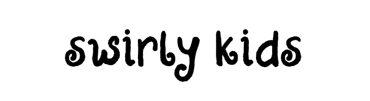 swirly kids  لخطوط تنزيل