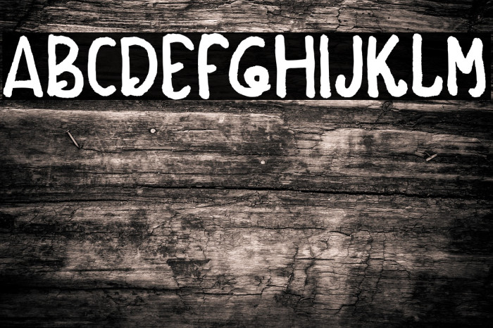 swirlykids Font examples