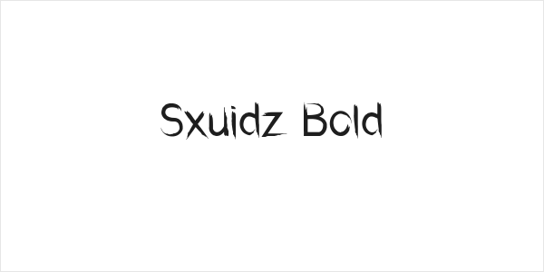 Sxuidz Bold Logo