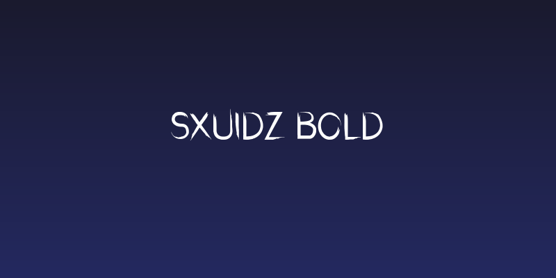 Sxuidz Bold Social Header