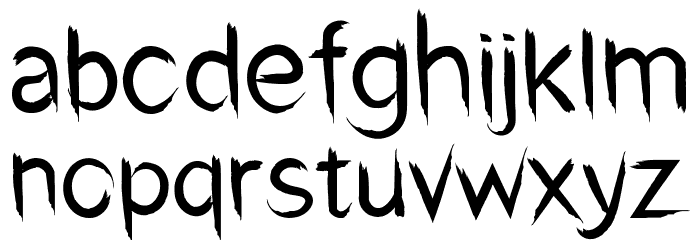 Sxuidz Bold Font LOWERCASE
