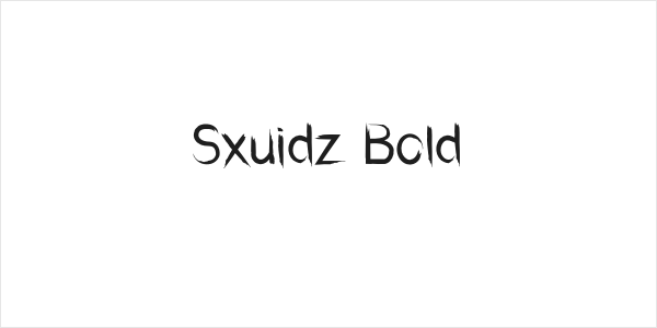 Sxuidz Bold Logo