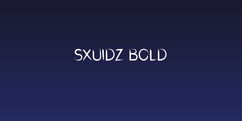 Sxuidz Bold Social Header